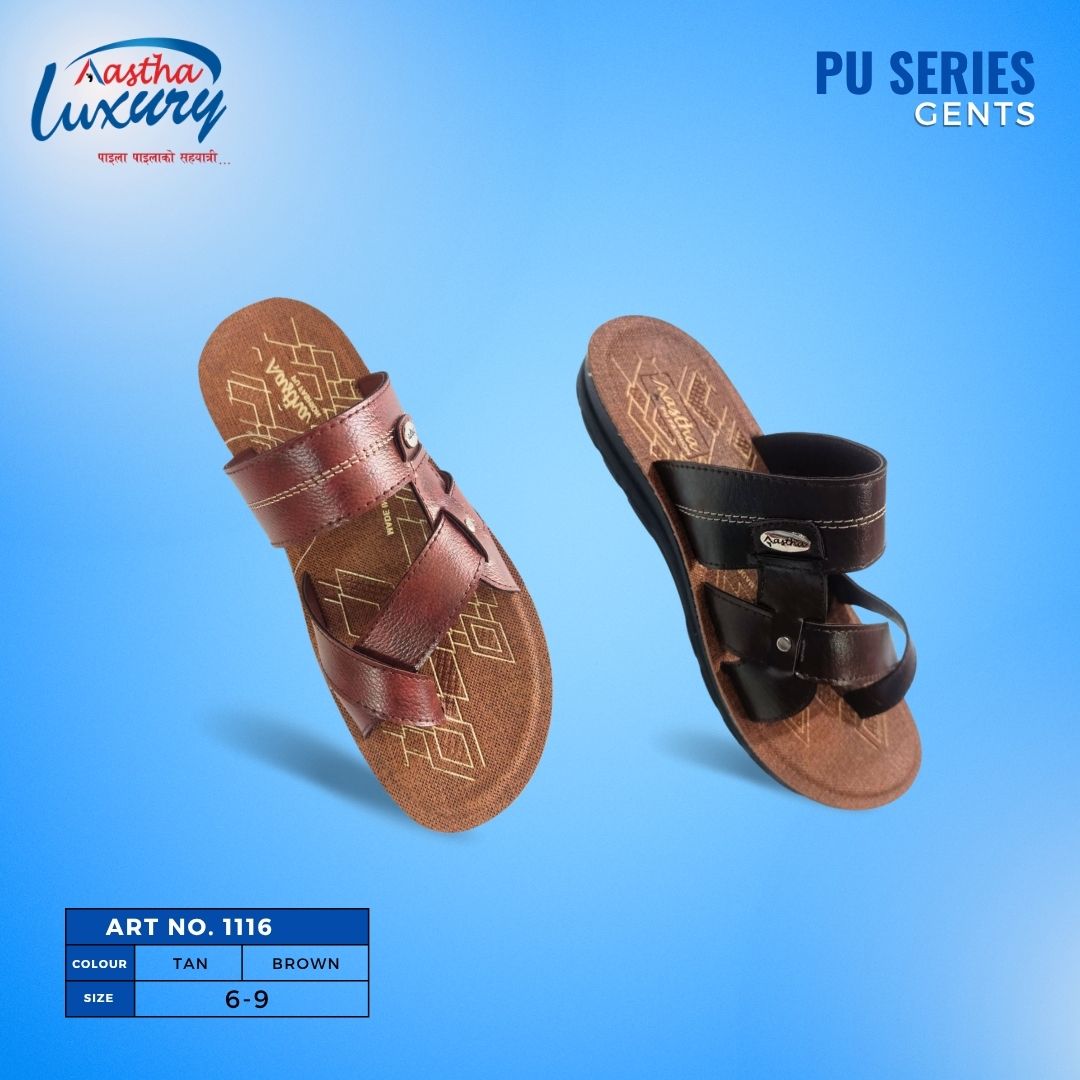 Stylish Men's Brown Sandle view 2